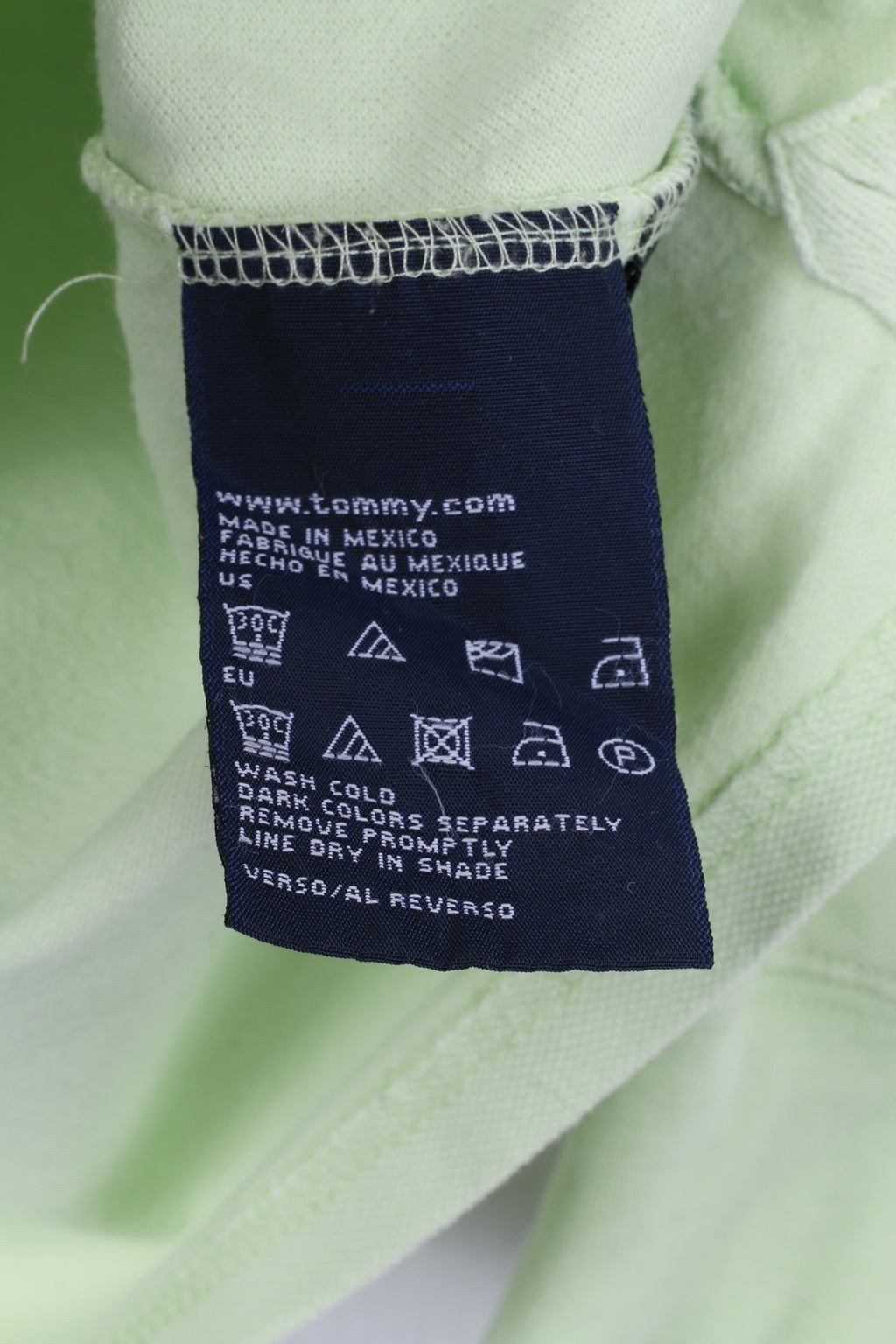 Tommy Hilfiger Ragazzi M Polo Camicia a Maniche Lunghe in Cotone con Bottoni Dettagliati 