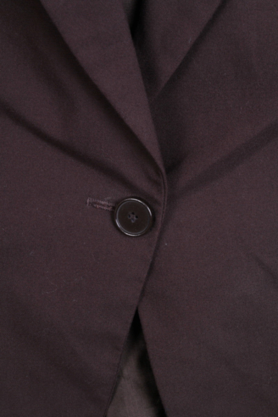 ZARA Basic Womens 42 L Jacket Blazer Brown Single Breasted - RetrospectClothes