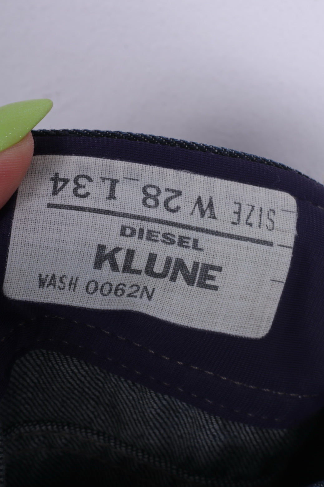 Jeans da donna W28 L34 Diesel Industry Denim Klune Jeans