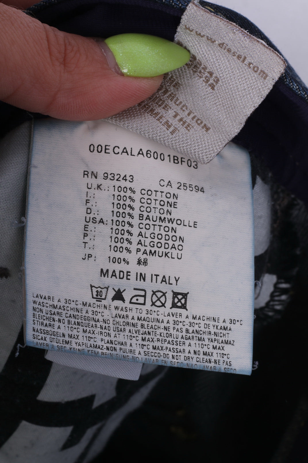 Jeans da donna W28 L34 Diesel Industry Denim Klune Jeans