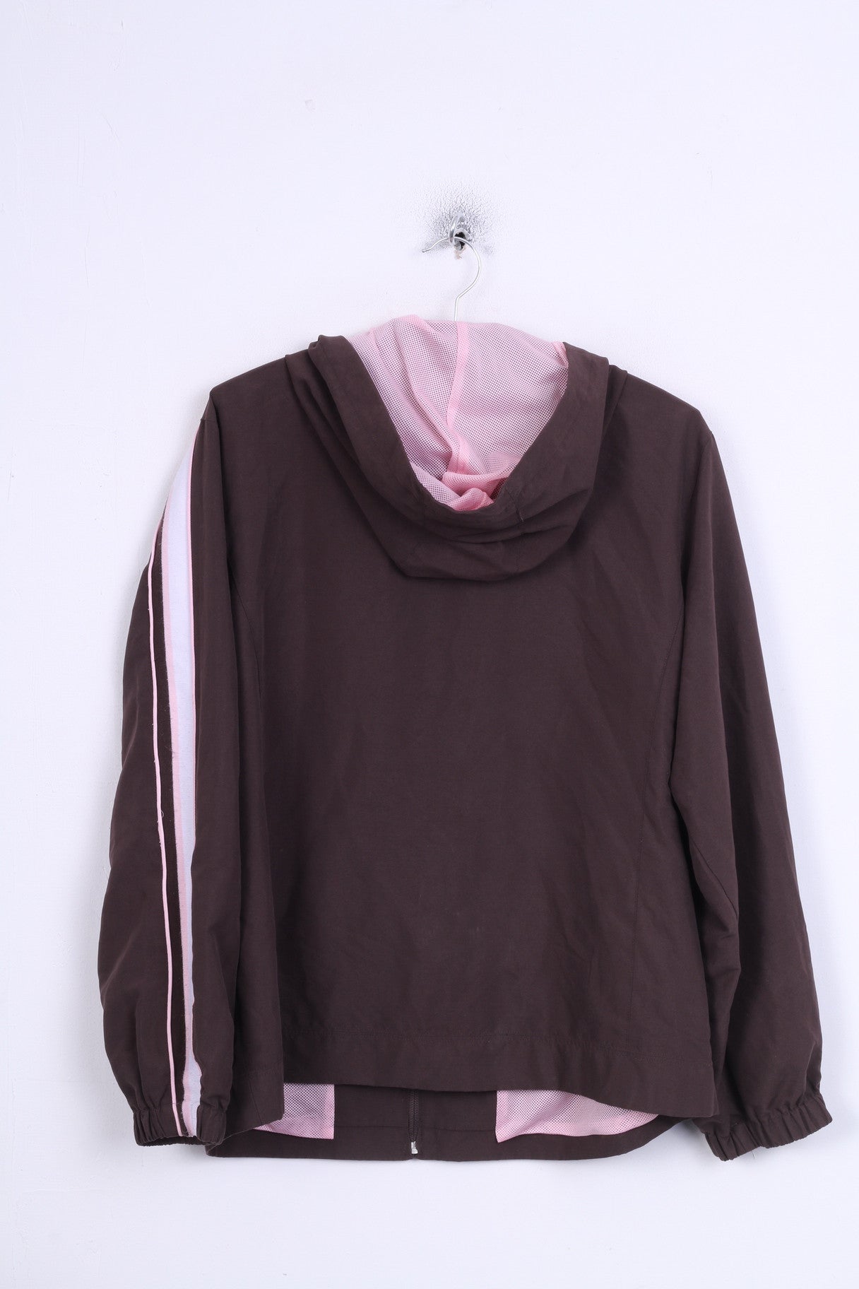 Fuda Womens XL Jacket Dark Brown Hood Sport