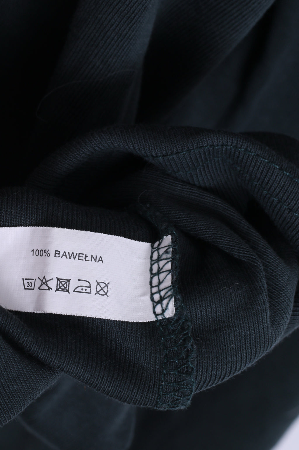 Designers Men Mens XXL T-Shirt Green Cotton Long Sleeve Crew Neck