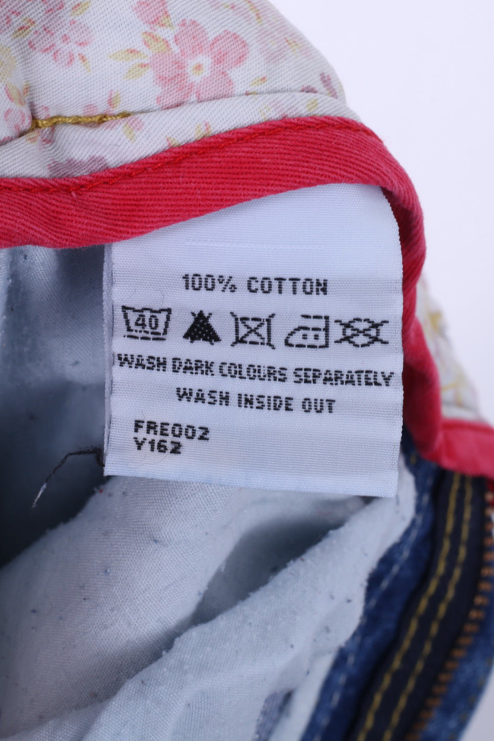 Joe Browns Men 32 Denim Trousers Blue Cotton Ripped Jeans Straight Leg