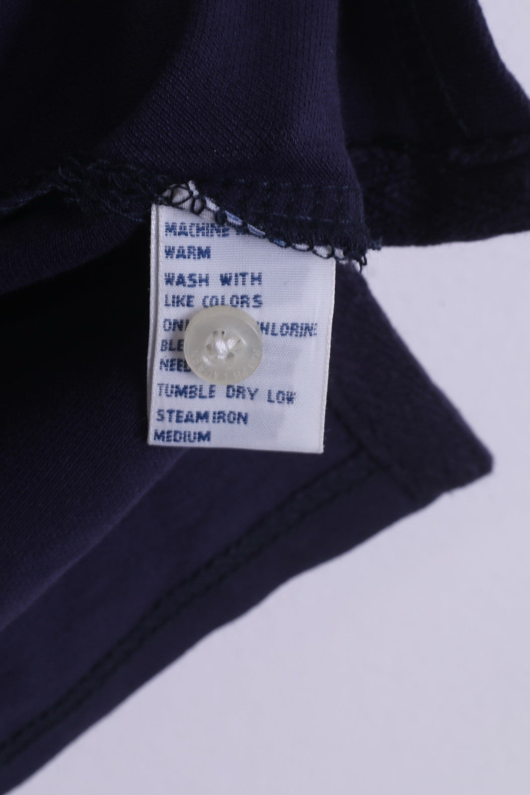 New Ralph Lauren Womens XL Polo Shirt Navy Short Sleeve Custom Fit