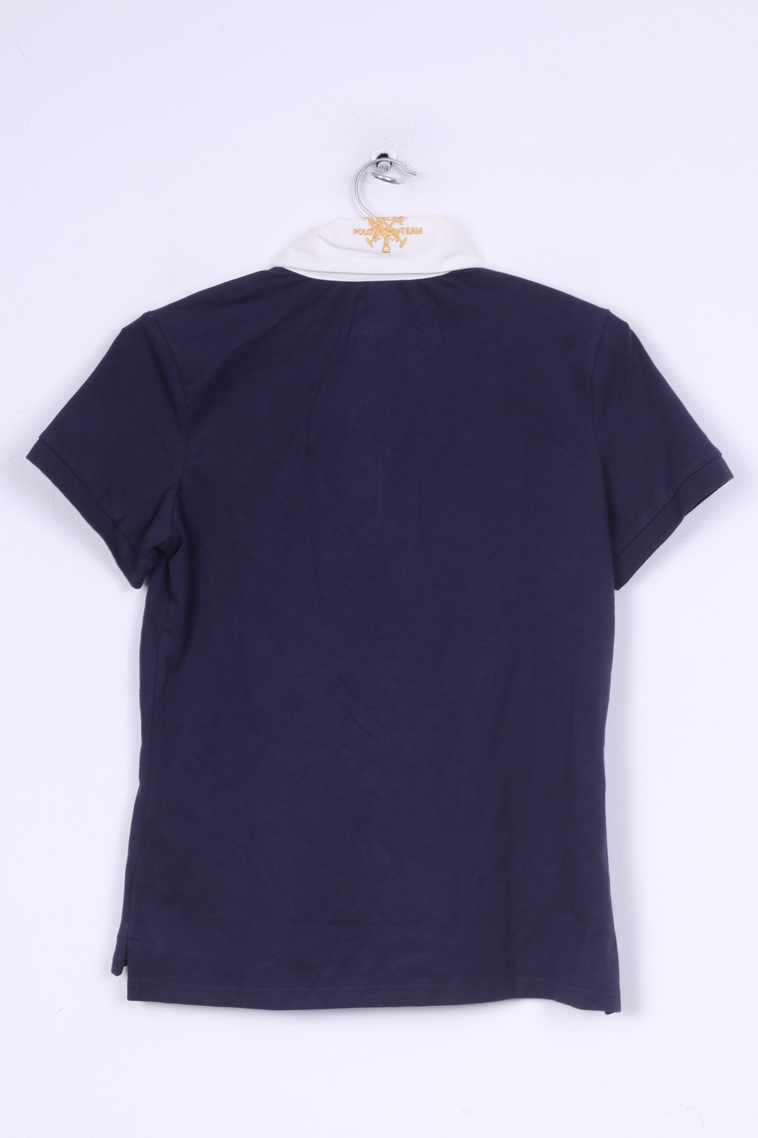 New Ralph Lauren Womens XL Polo Shirt Navy Short Sleeve Custom Fit