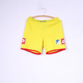 Lotto TSG 1899 Hoffenheim Men S Shorts Yellow Italian Vintage Football Sport