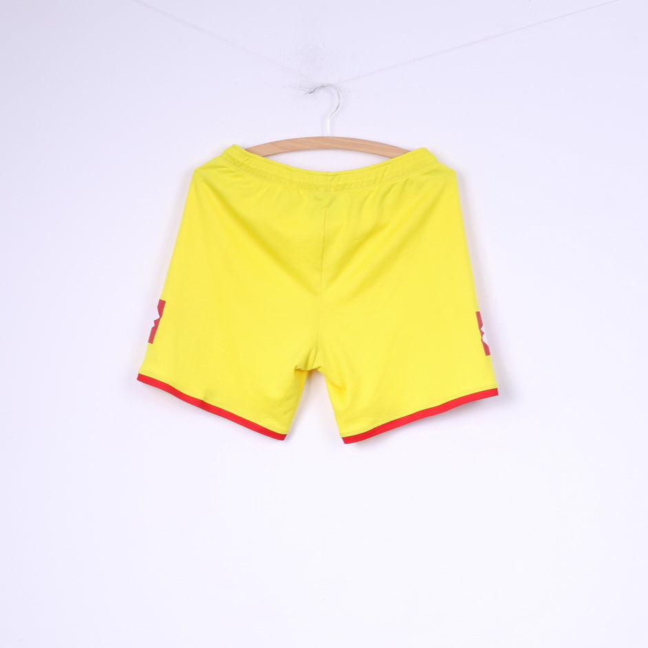 Lotto TSG 1899 Hoffenheim Short Homme Jaune Italien Vintage Football Sport