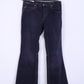 New MUSTANG Jeans Womens W31 L36 Jeans Trousers Bootcut Plum Cotton