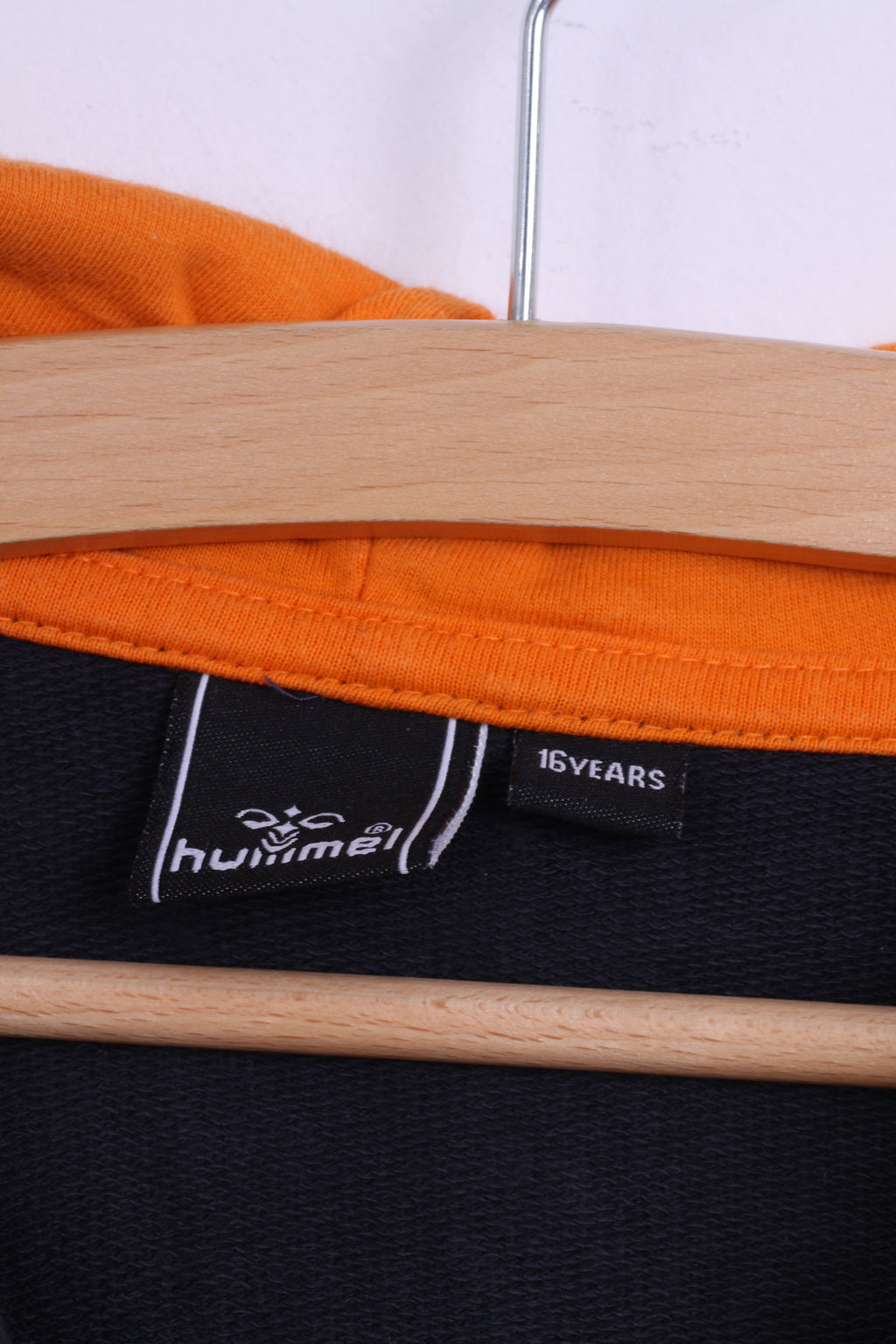 Felpa Hummel per ragazzi di 16 anni Felpa grigia con cappuccio Top attivo con cerniera in cotone