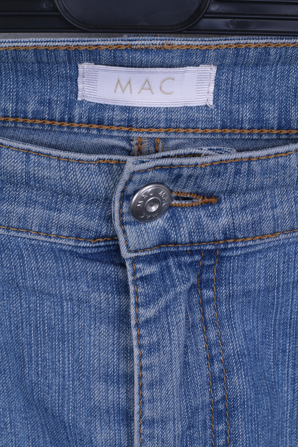 MAC Jeans Womens 46/32 Trousers Denim Jeans Blue Light Wash Cotton