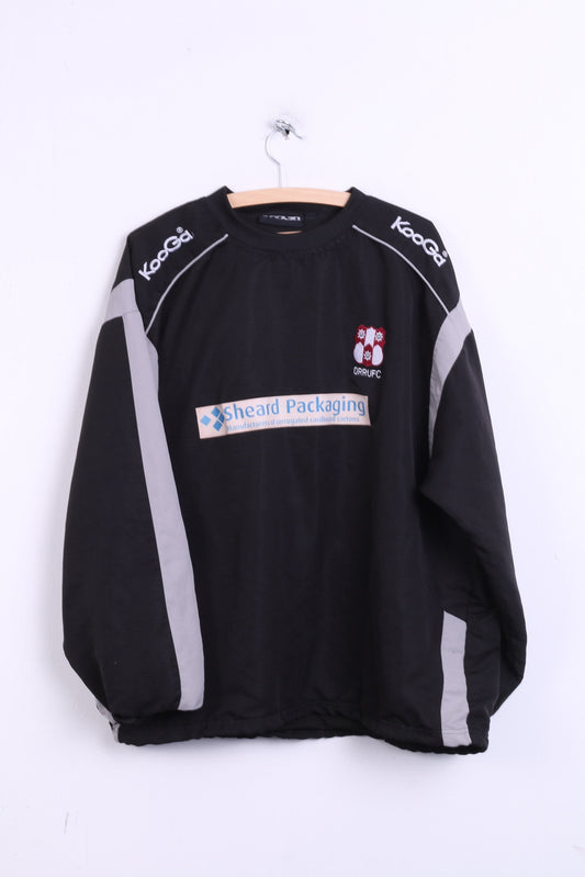 Kooga ORRUFC Mens 2XL Sweatshirt Black Rugby Sport Sheard Packaging - RetrospectClothes