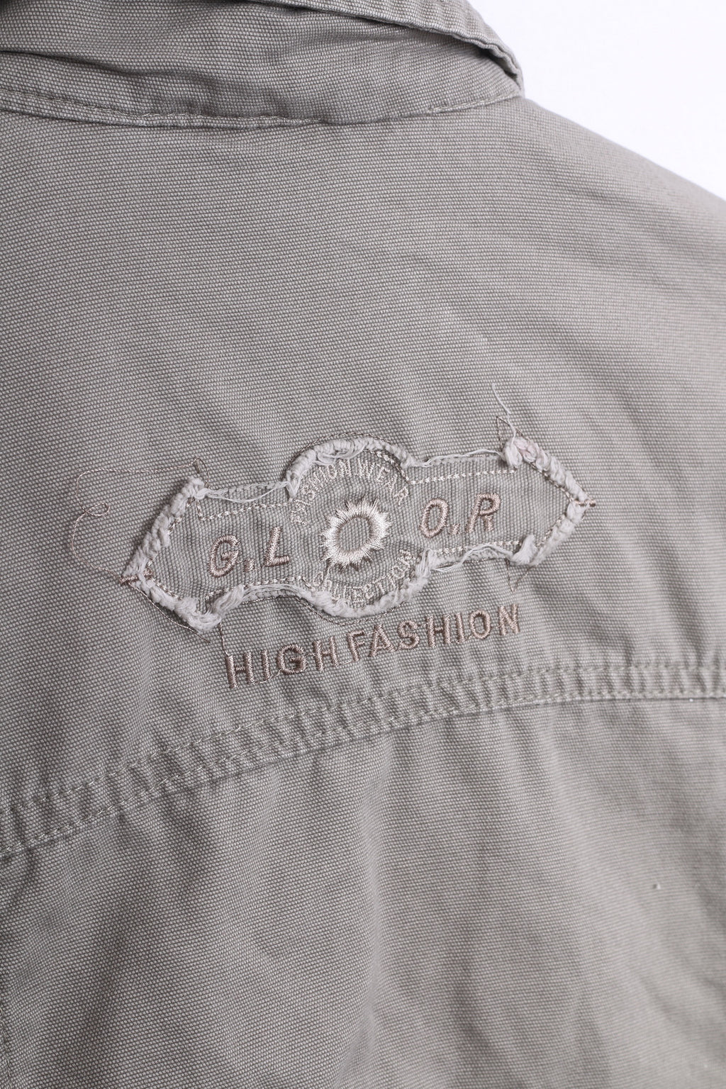 GLORIOUS Boys 152 Veste Coton Kaki Poches Fermeture Éclair Complète