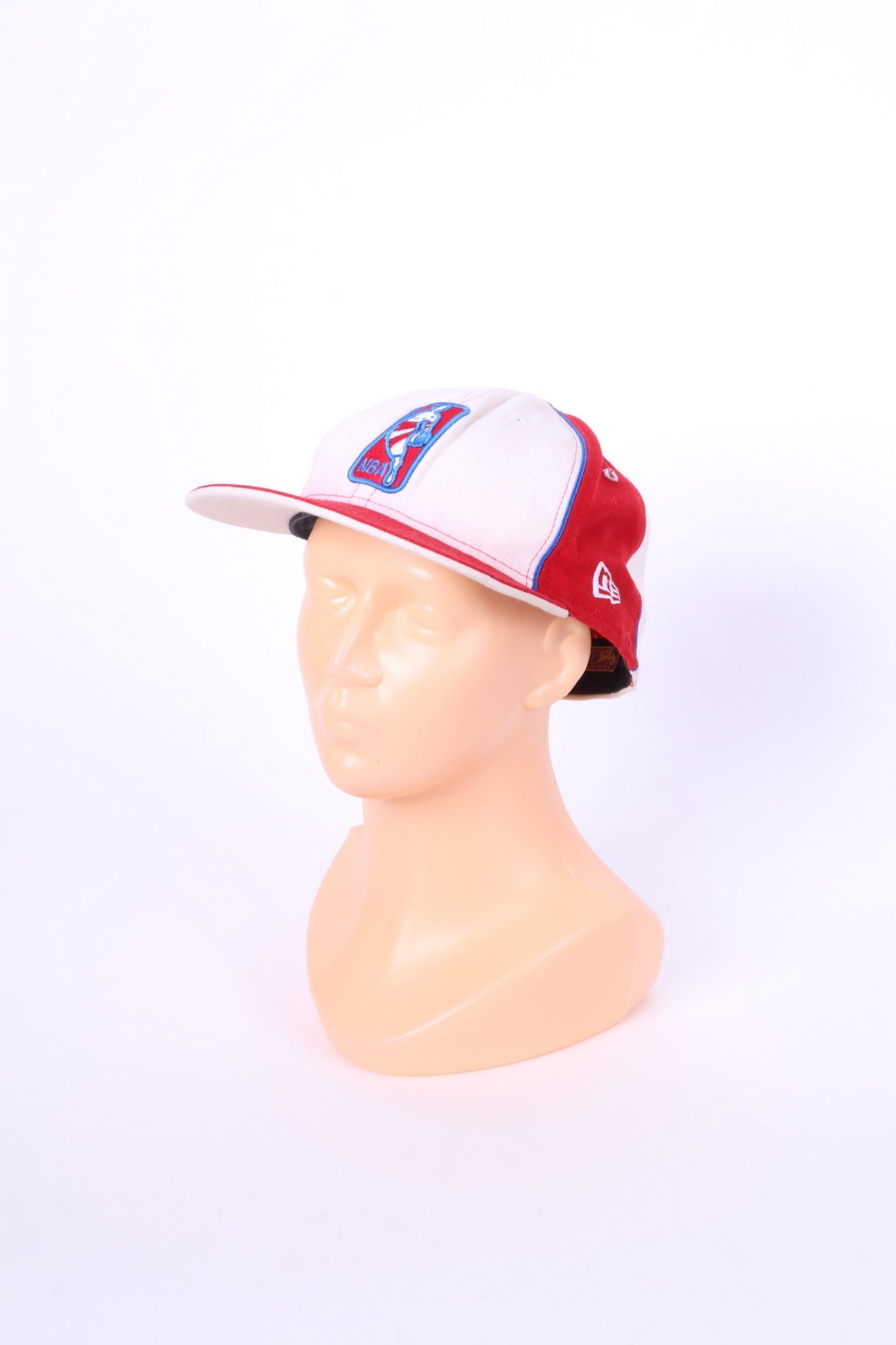 New Era Mens 7.5 Caps NBA Basketball Red White Hat 76 ers 59 FIFTY 59.6 cm