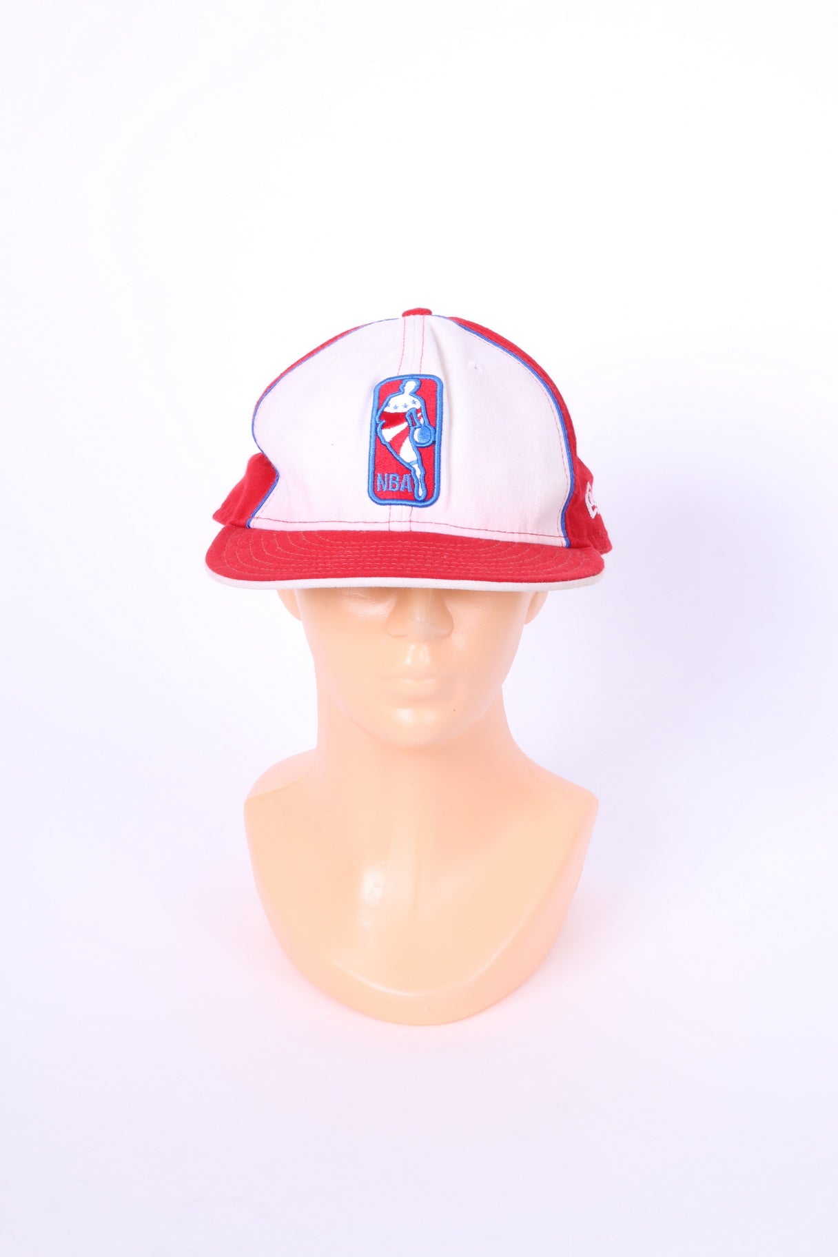 New Era Mens 7.5 Caps NBA Basketball Red White Hat 76 ers 59 FIFTY 59.6 cm
