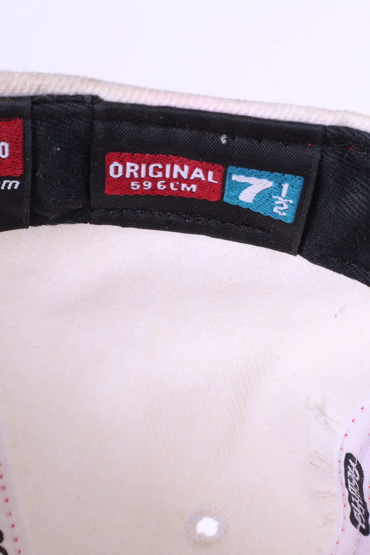 New Era Mens 7.5 Caps NBA Basketball Red White Hat 76 ers 59 FIFTY 59.6 cm