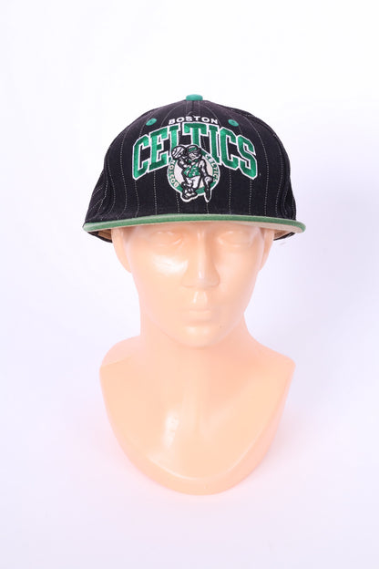 Mitchell&amp;Ness Philadephia Casquette de baseball pour homme en laine noire rayée Boston Celtic