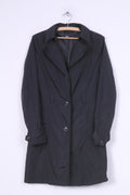 Cappotto M da donna Flame monopetto nero vintage 