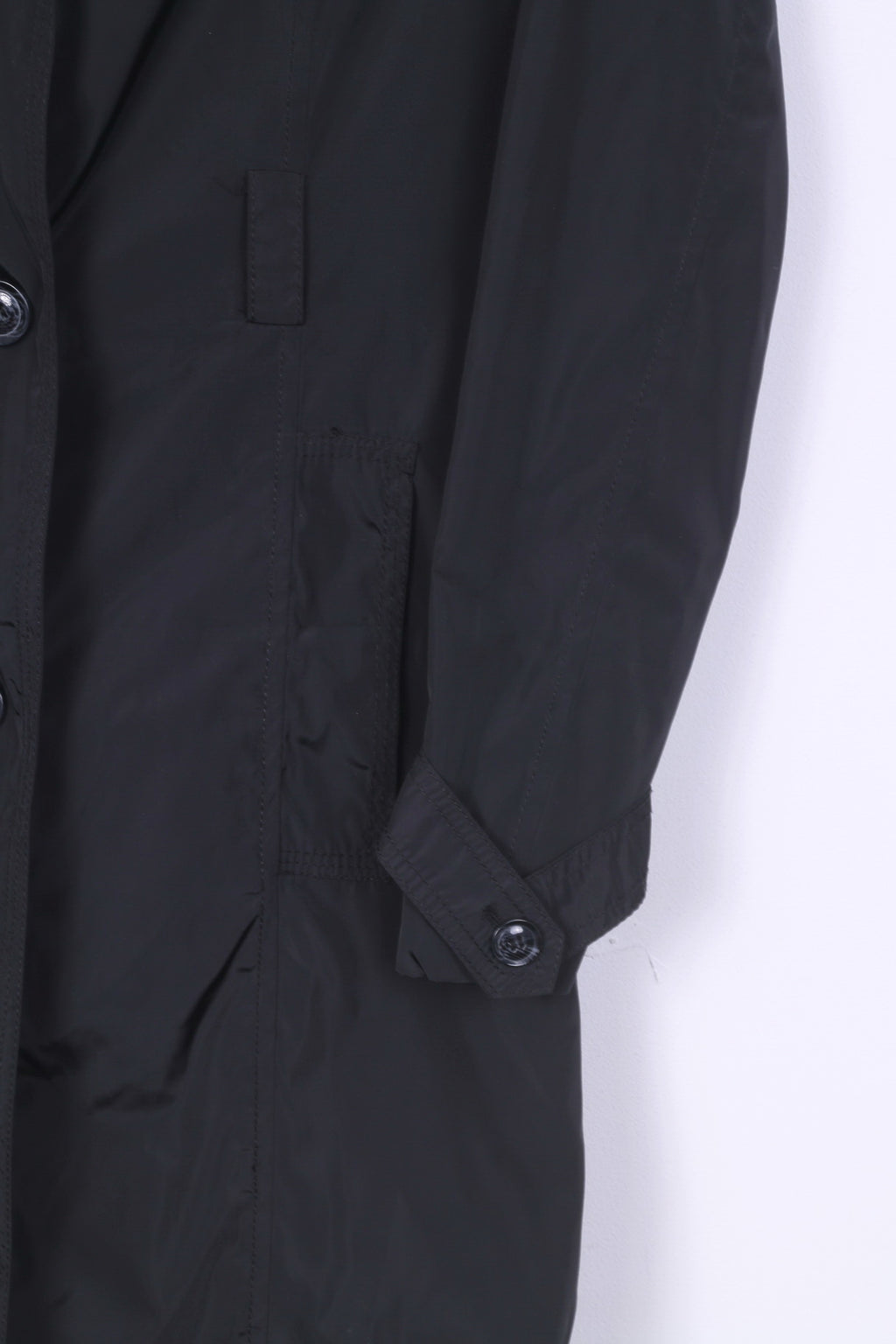 Cappotto M da donna Flame monopetto nero vintage 