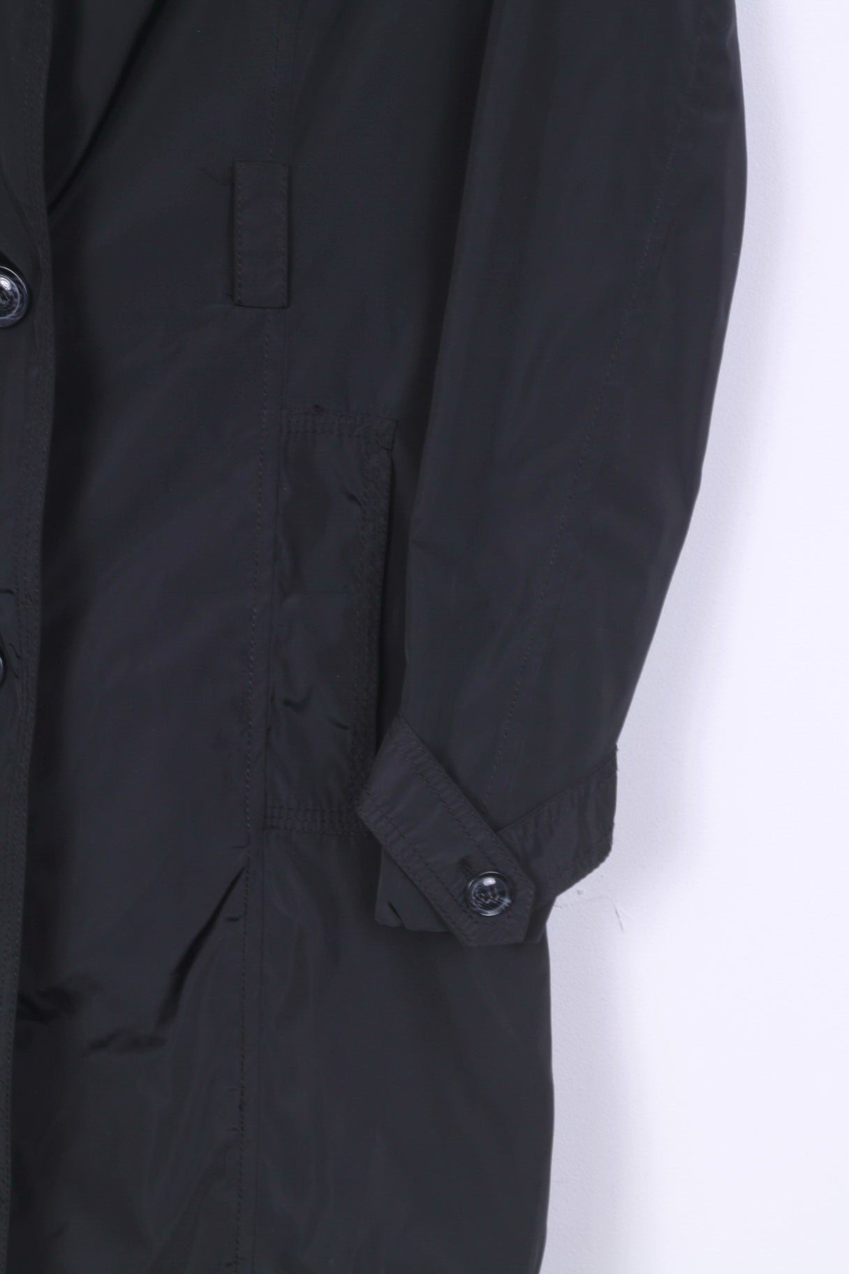 Cappotto M da donna Flame monopetto nero vintage 