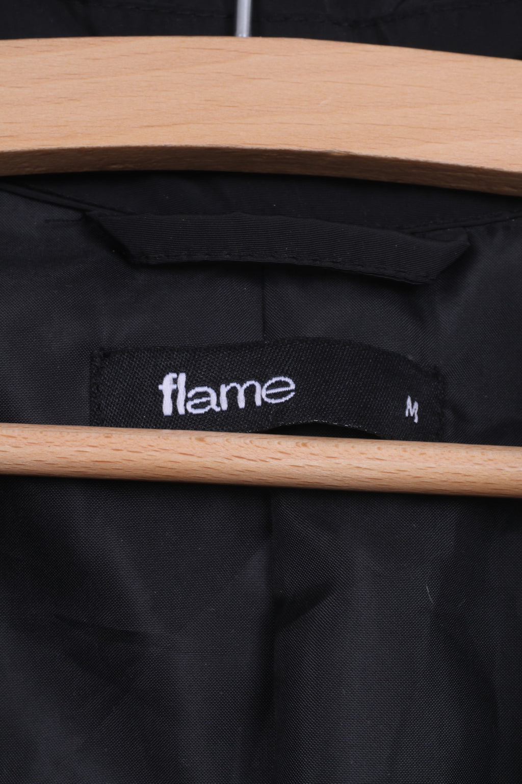 Cappotto M da donna Flame monopetto nero vintage 