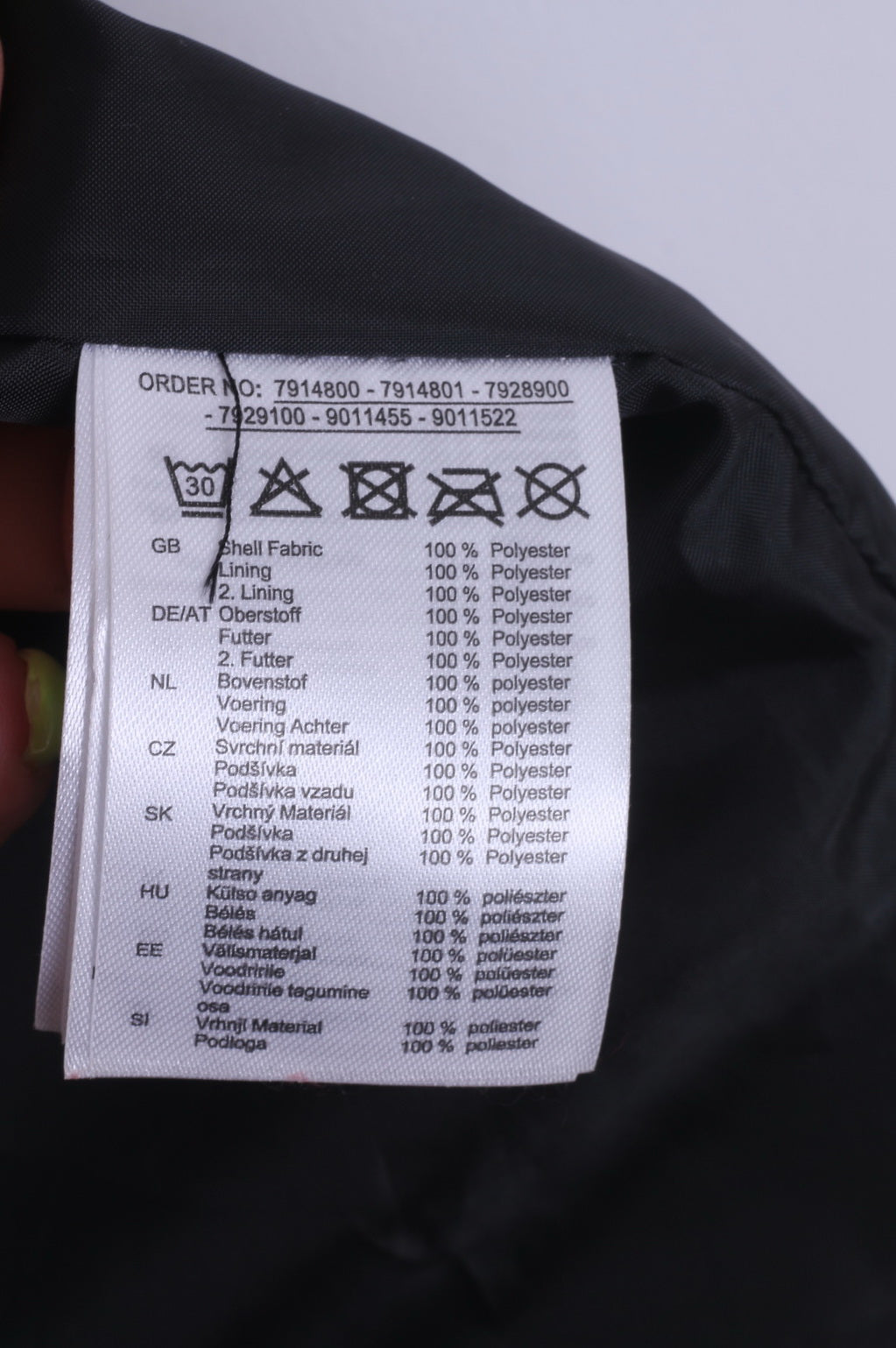 Cappotto M da donna Flame monopetto nero vintage 