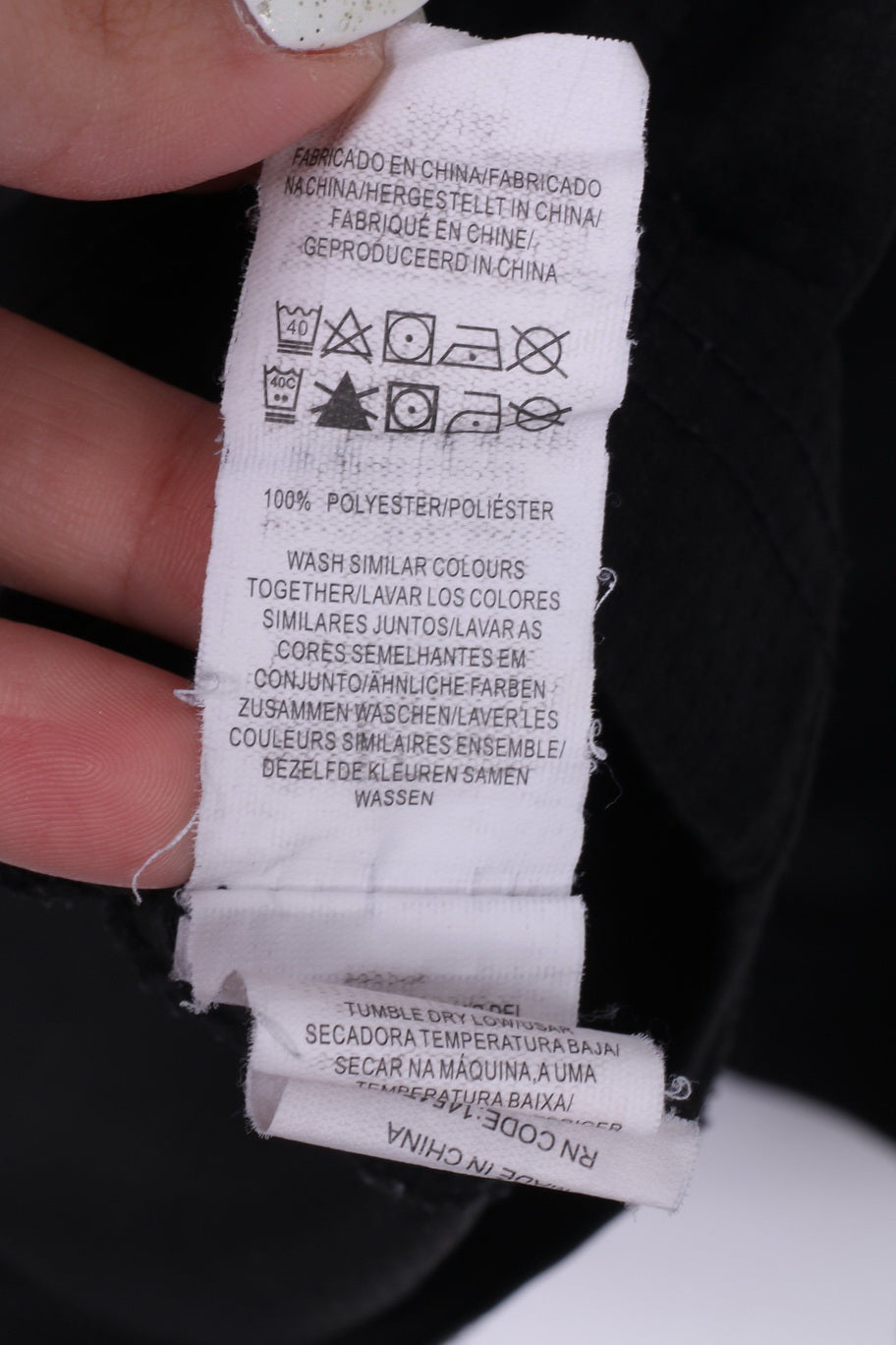 Technolayer Mens 2XL Shirt Long Sleeve Crew Neck Black Sportswear