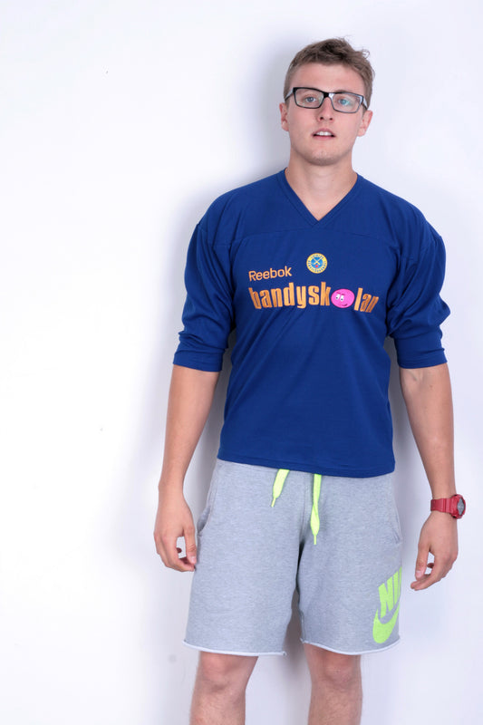Reebok Svenska Bandyförbundet Mens Xs Youth 150cm T-Shirt Long Sleeve Sport - RetrospectClothes