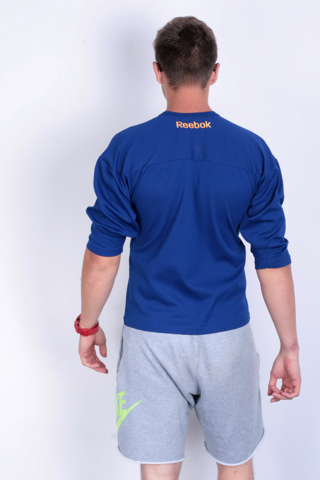 Reebok Svenska Bandyförbundet Mens Xs Youth 150cm T-Shirt Long Sleeve Sport - RetrospectClothes