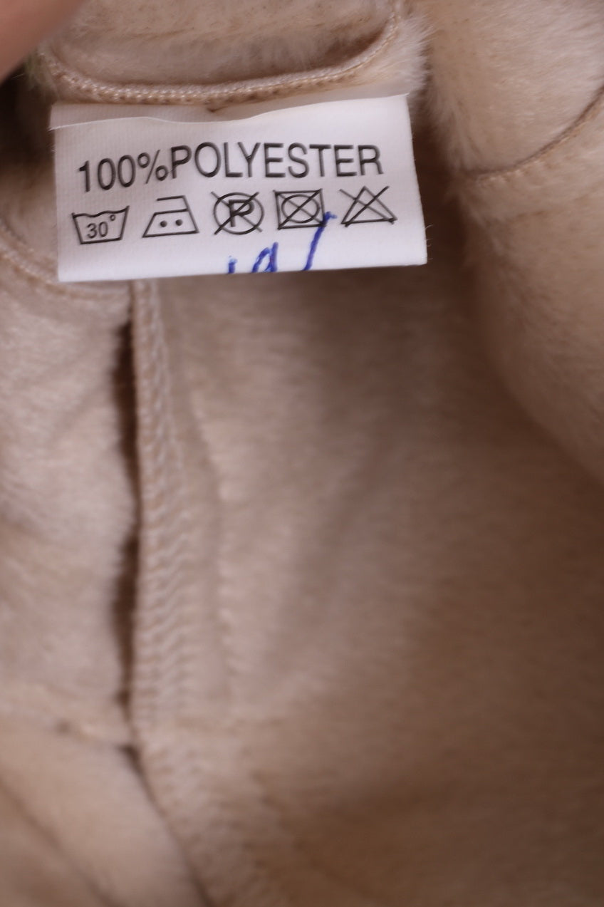 Giacca da donna APLX Beige con dettagli in stile country e top con cerniera 