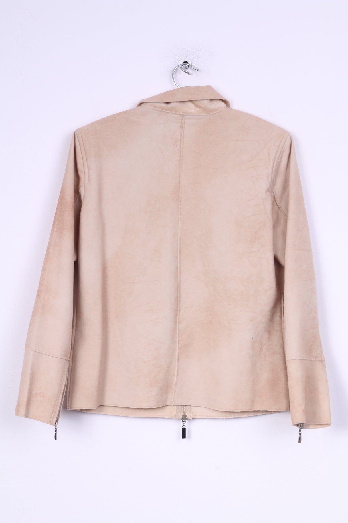 Giacca da donna APLX Beige con dettagli in stile country e top con cerniera 