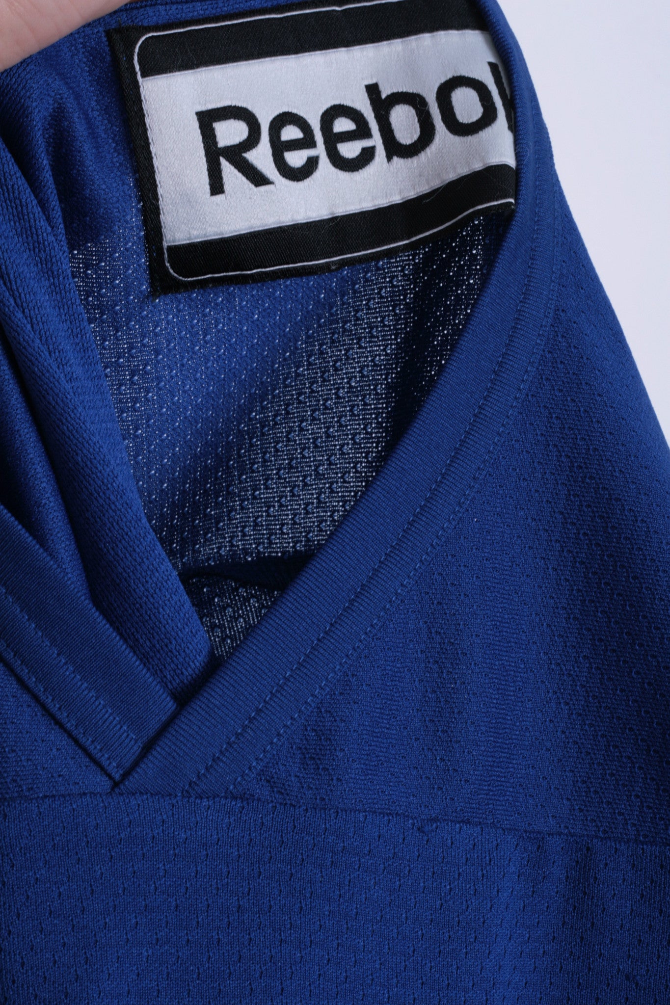 Reebok Svenska Bandyförbundet Mens Xs Youth 150cm T-Shirt Long Sleeve Sport - RetrospectClothes