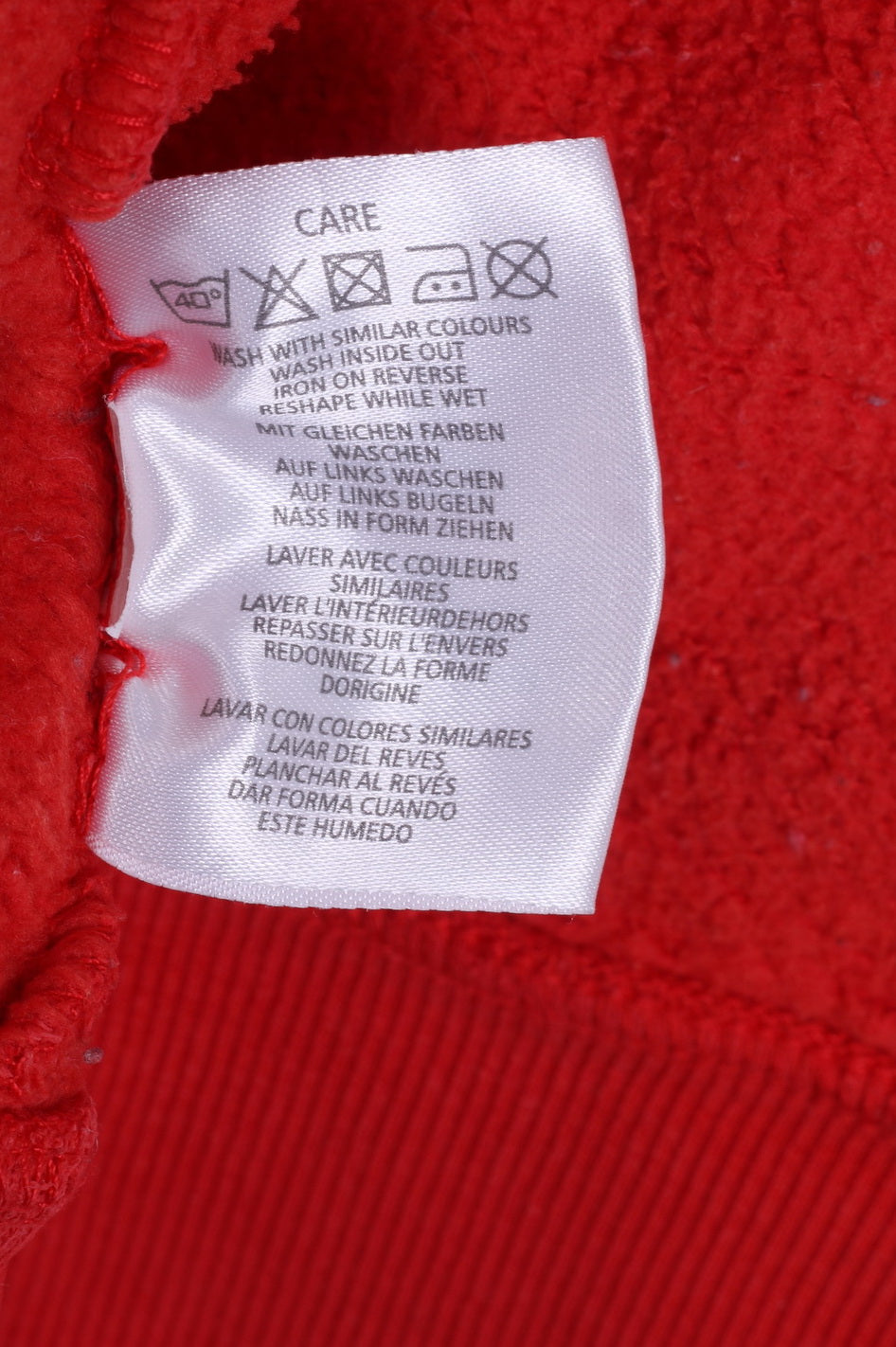 GANT Felpa L da donna in cotone rosso con zip e cappuccio Abbigliamento sportivo