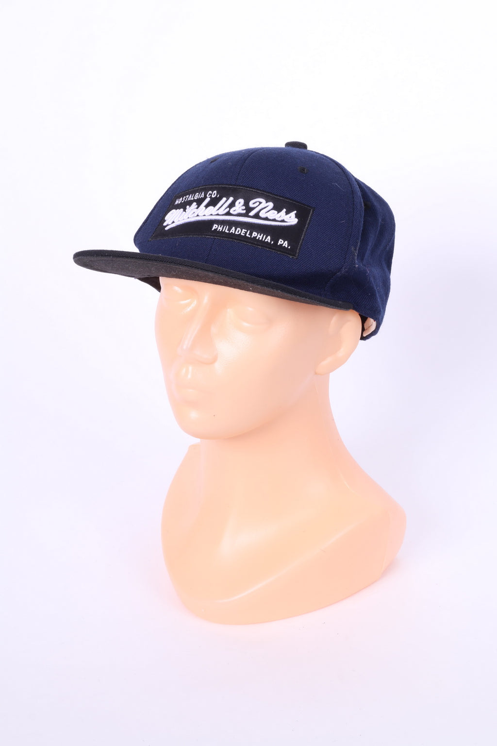 Nostalgia Co. Mitchell&Nes Philadephia Mens Caps Navy Adjustable Fit
