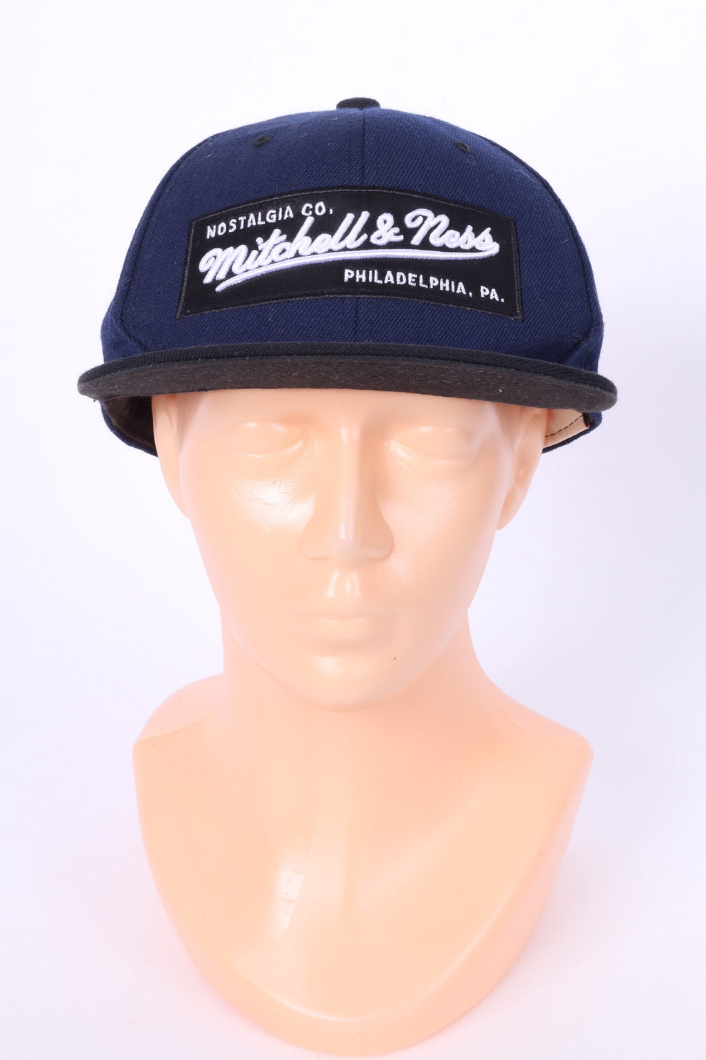 Nostalgia Co. Mitchell&Nes Philadephia Mens Caps Navy Adjustable Fit
