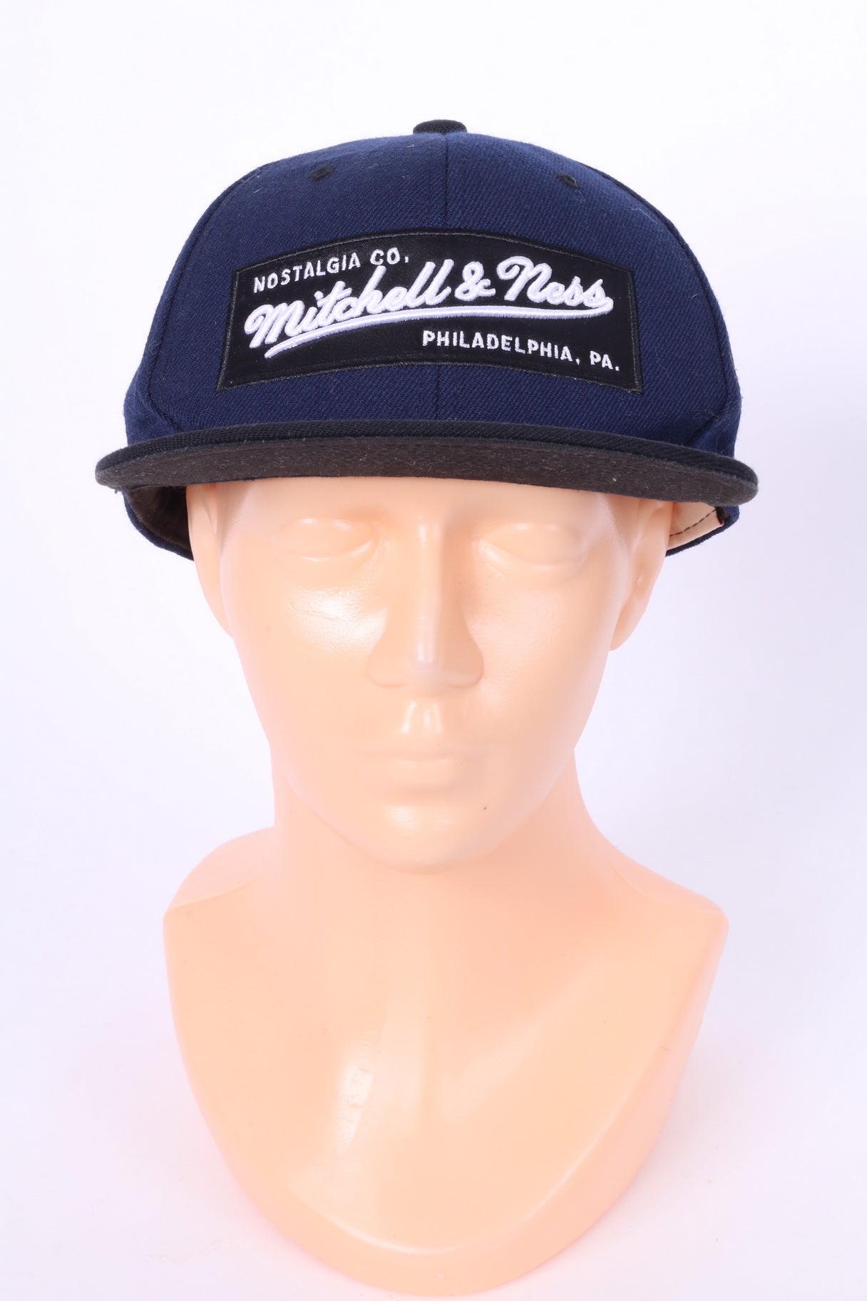 Nostalgia Co. Mitchell&amp;Nes Philadephia Casquette pour homme Bleu marine Coupe réglable