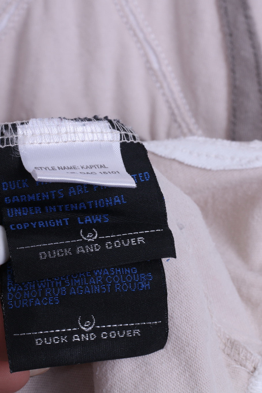 Duck and Cover Polo XL Homme Coton Col Rond Marron Vif