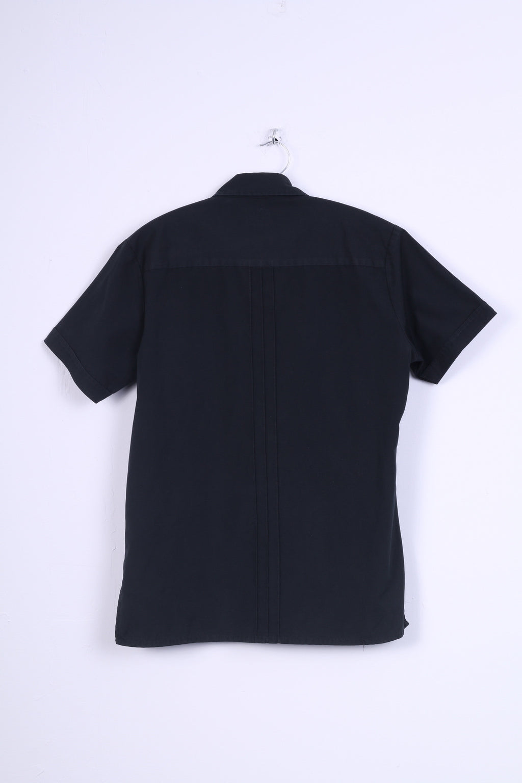 G-Star Mens L Casual Shirt Short Sleeve Black Cotton