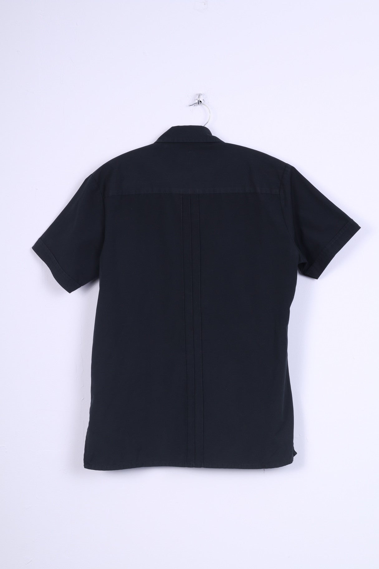 G-Star Mens L Casual Shirt Short Sleeve Black Cotton