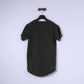 Sik Silk Mens S T-Shirt Green 100% Cotton  Plain Crew Neck Casual Top