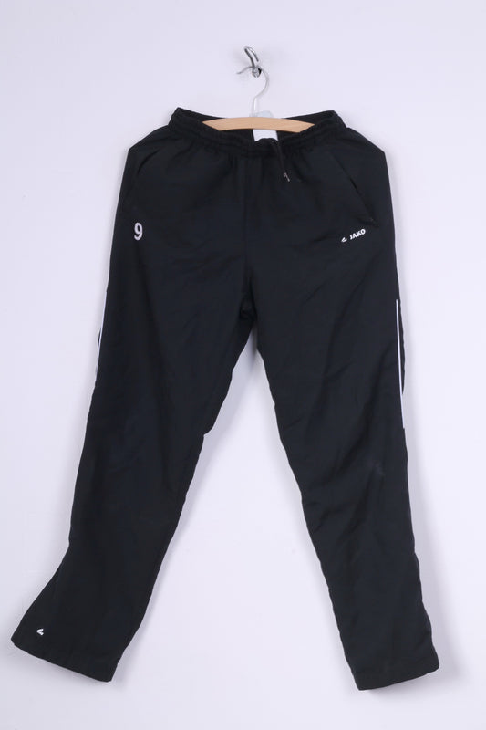 Jako Boys 14 Age Sweatpants Black Sportswear Track Bottoms #9 Sport