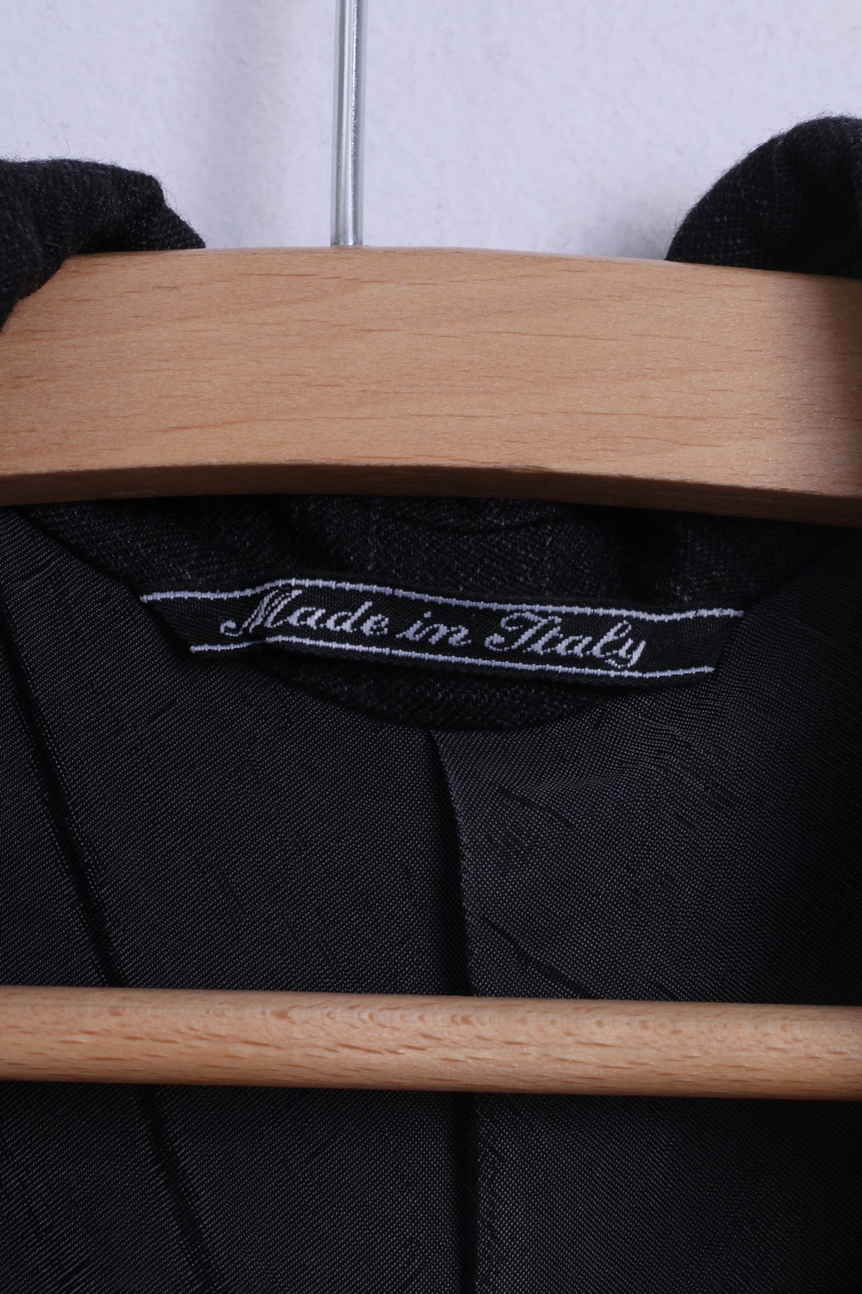 REDAELLI Mens 48 M Jacket Charcoal Vintage Wool Vestifranchi Italy Blazer