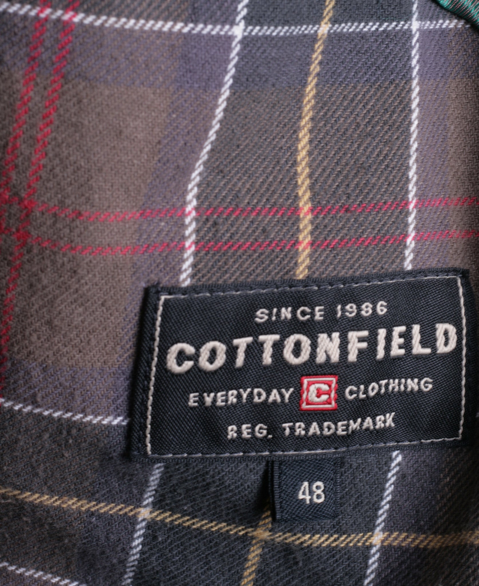 Cottonfield Active Wear Mens 48 S/M Corduroy Blazer Brown Cotton Jacket - RetrospectClothes