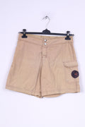 Chiemsee Active Wear Womens 30'' M Short Beige Cargo Nylon Planche à Voile 