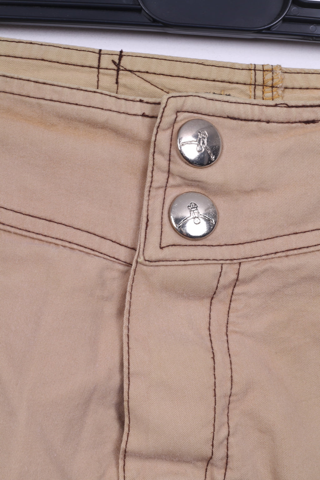 Chiemsee Active Wear Womens 30'' M Shorts Beige Cargo Nylon Windsurfing