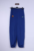 Pantaloni Nike Ragazzi XL 13-15 Età 158-170 Pantaloni blu FC Barcelona Pantaloni sportivi 