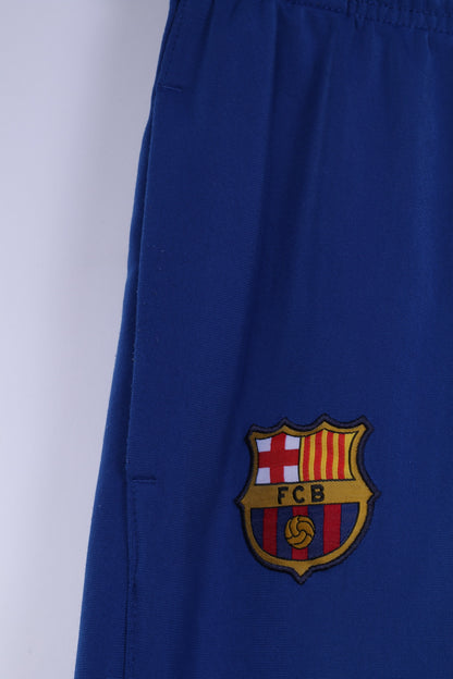Nike Garçons XL 13-15 Âge 158-170 Pantalon Bleu FC Barcelone Bas Pantalon de Sport 