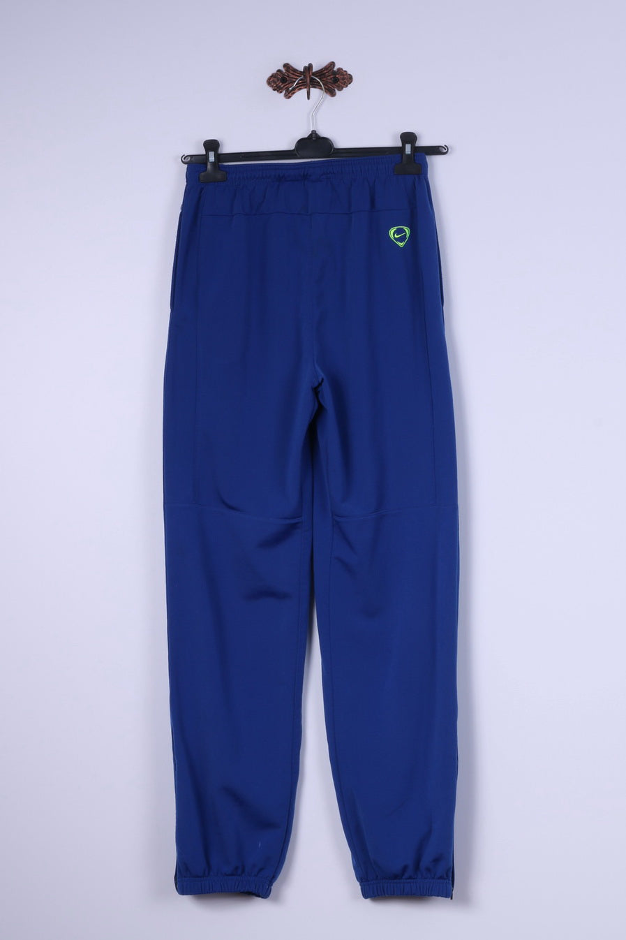 Nike Garçons XL 13-15 Âge 158-170 Pantalon Bleu FC Barcelone Bas Pantalon de Sport 