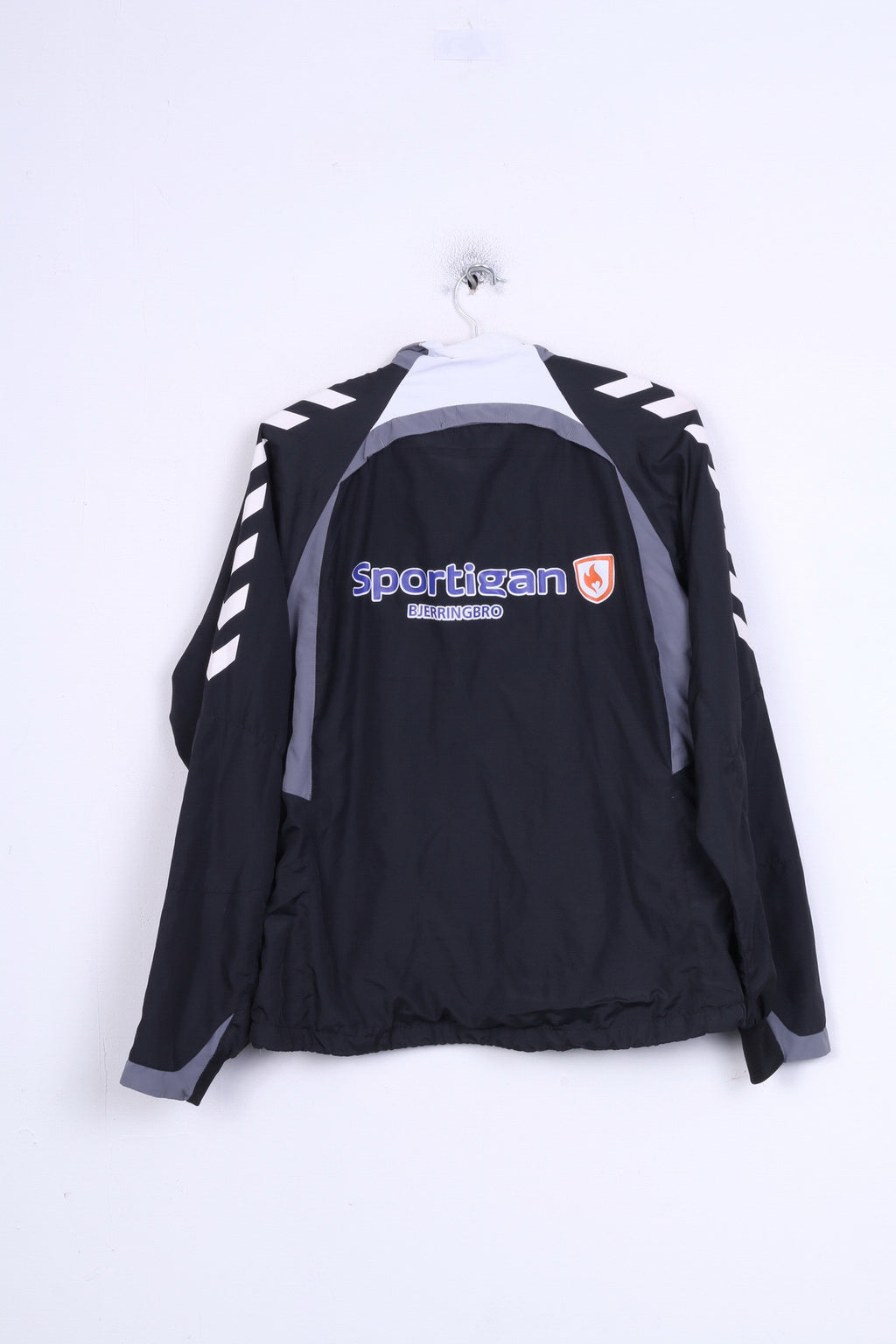 Hummel Dahl Veste de survêtement XL pour Homme Sport Noir Sportigan Bjerringbro