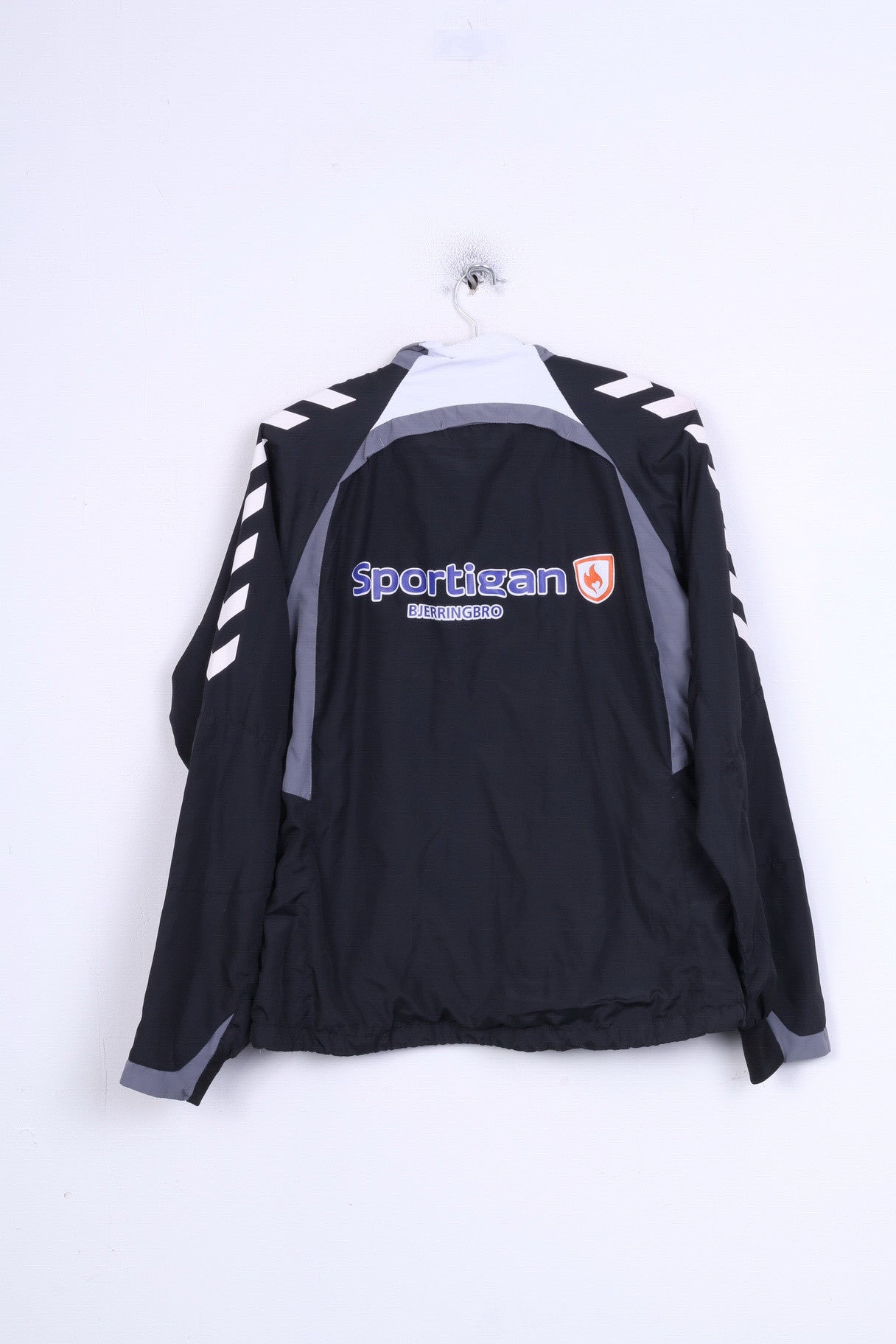 Hummel Dahl Veste de survêtement XL pour Homme Sport Noir Sportigan Bjerringbro