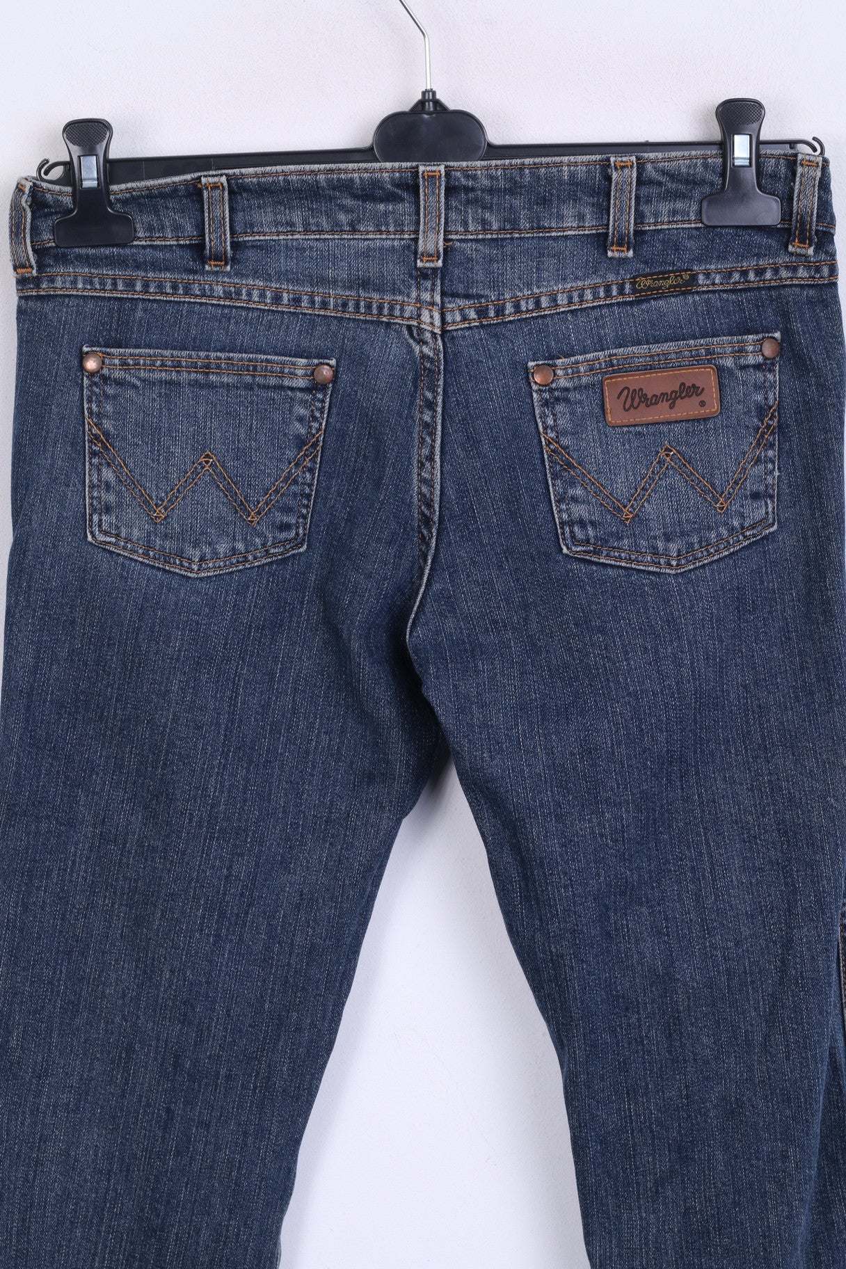 Wrangler Womens W30 L32 Trousers Jeans Denim Blue Cotton